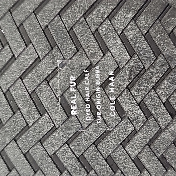 Cole Haan Gia Printed Haircalf Ankle Bootie Size 6.5 - Picture 16 of 17